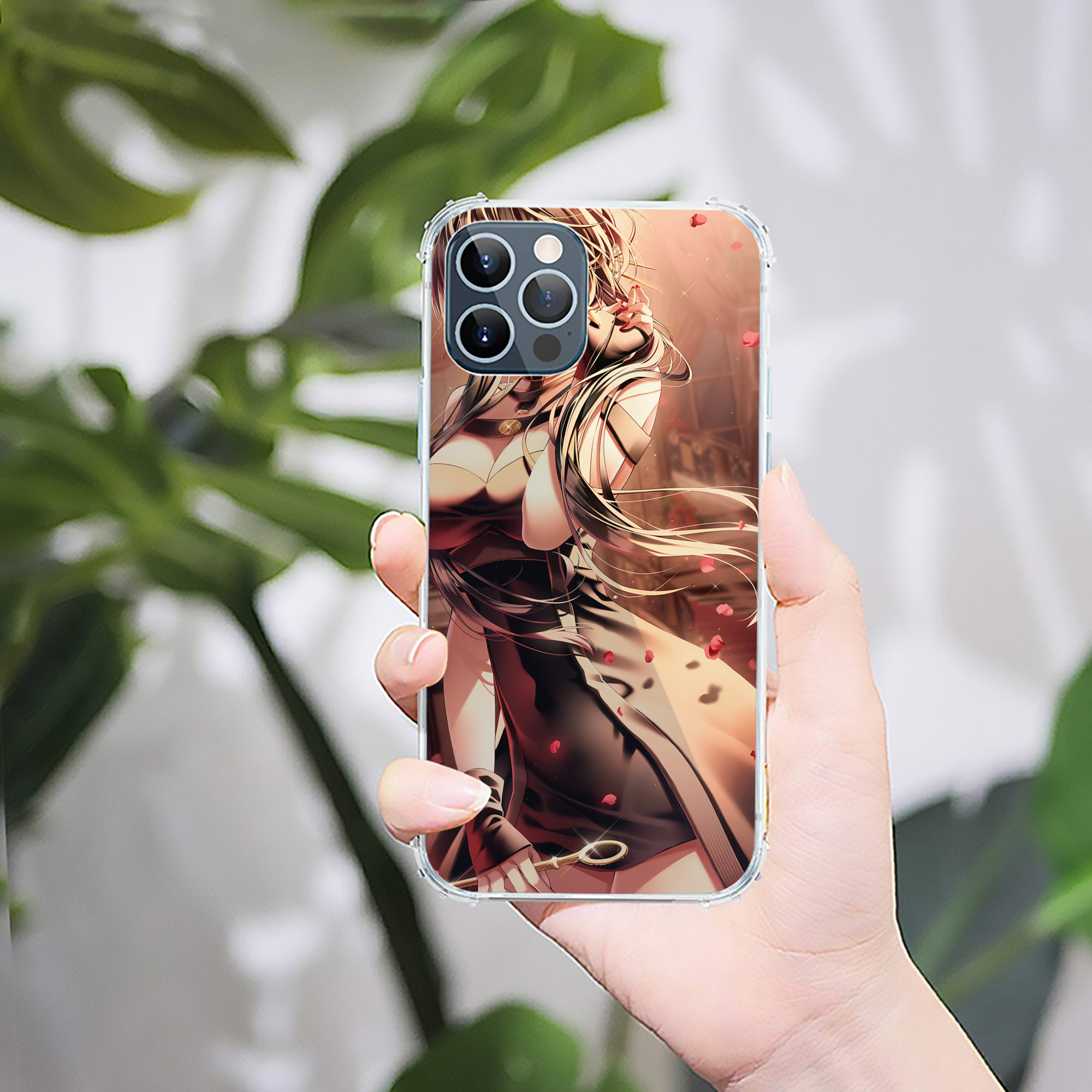 （画像用） SPY×FAMILY间谍家家酒 【iPhone 12シリーズ対応】透明スマホケース（クリアソフトケース）